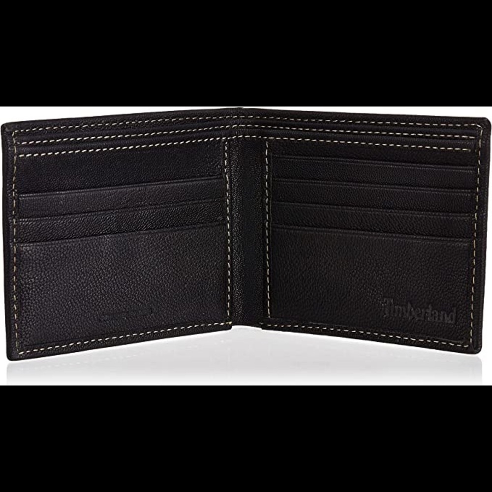 New Timberland Wallet 6 Card Slot 2 Pockets Removable ID Slot w/ RFID Security - Picture 3 of 3